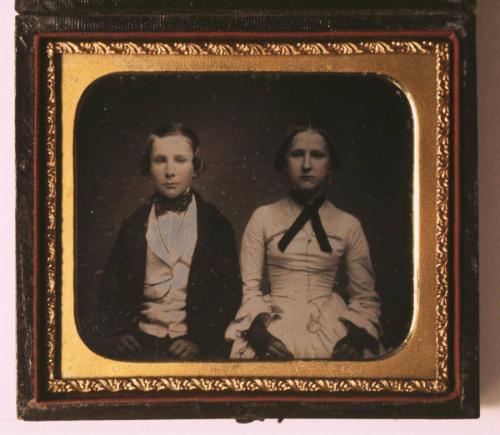 [Young Boy and Girl]