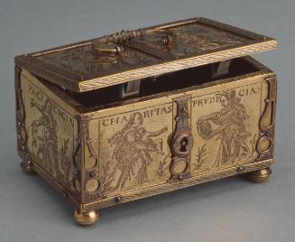 Casket: Allegorical Figures of the Virtues