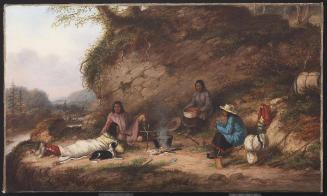 Indian Encampment at Big Rock