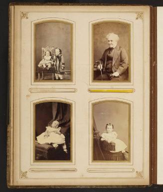 Page 4 of the Peterkin Family (Theresa Bywater Peterkin)  Album, contains 4 photographs