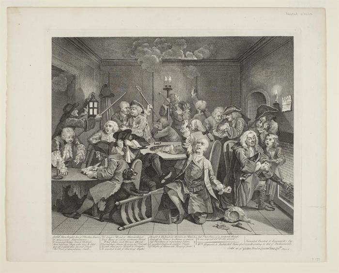 A Rake's Progress, Plate 6