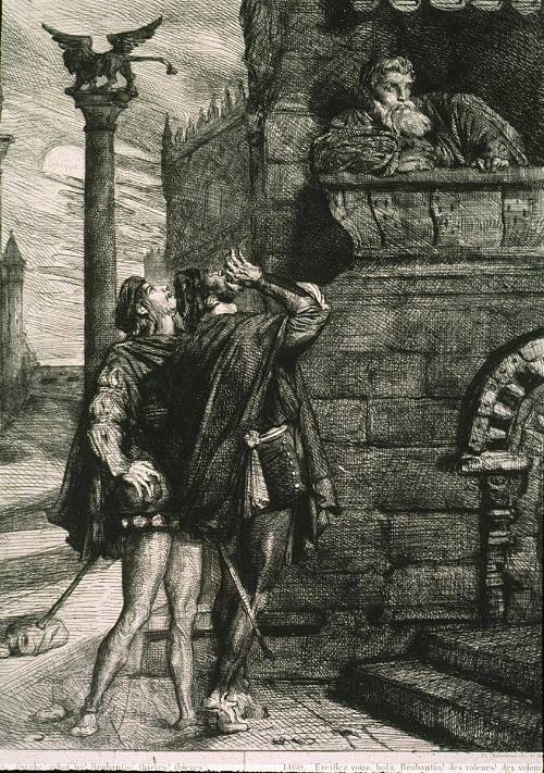 Othello: Plate I "IAGO Awake! What ho! Brabantio! thieves! thieves!