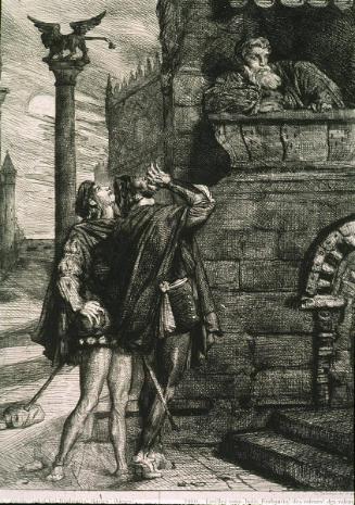 Othello: Plate I "IAGO Awake! What ho! Brabantio! thieves! thieves!