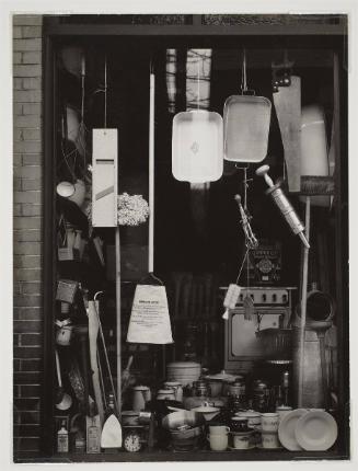 Household Supply Store Window, Bethlehem, PA, 1936