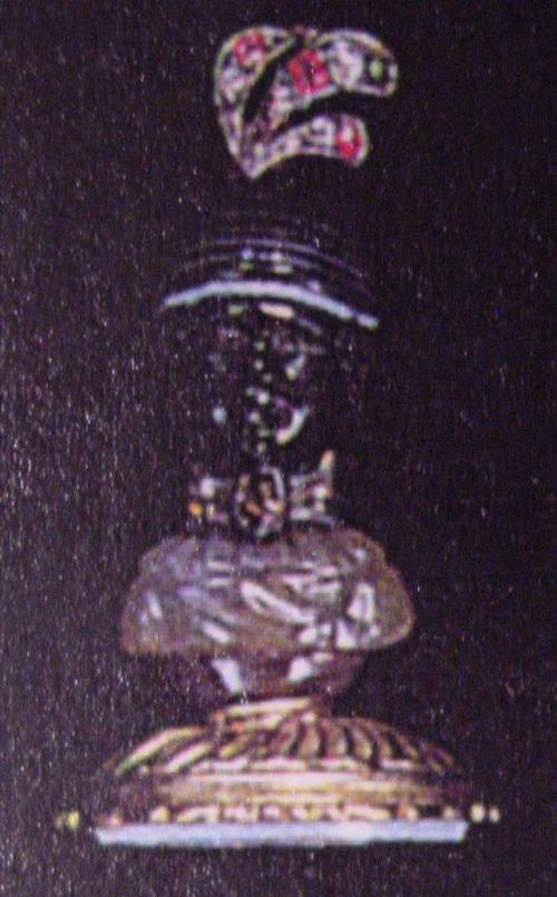 Fob Seal in Agate with Jewelled Mounts of a Blackamoor