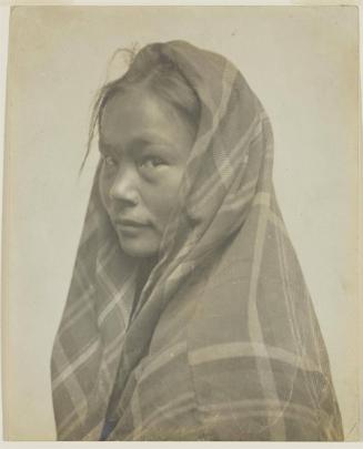 Unidentified (Young Girl with plaid shawl) Ungava Peninsula, 1910-12