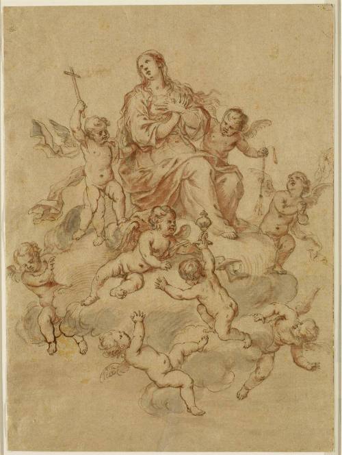 The Immaculate Conception with Eight Angels