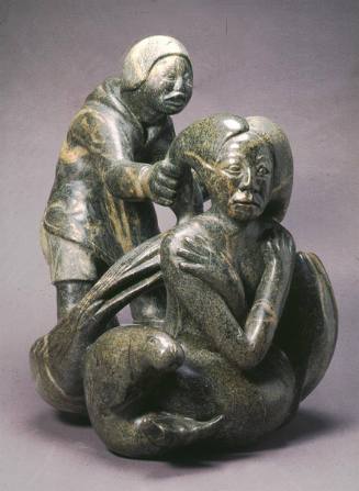 Shaman Braiding Sedna's Hair