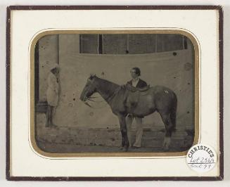 Martin Norman with his horse