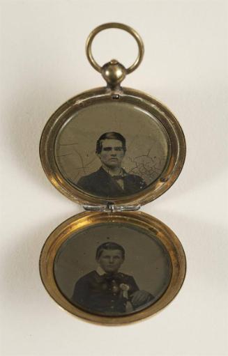 Locket [Portrait of a boy, Portrait of a young man]