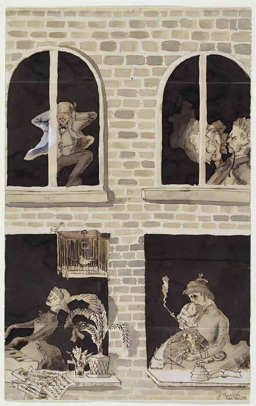 Nachmittagsstimmung in unserem Hause