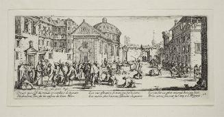 L'Hopital  from "Les Grandes Misères de la Guerre"