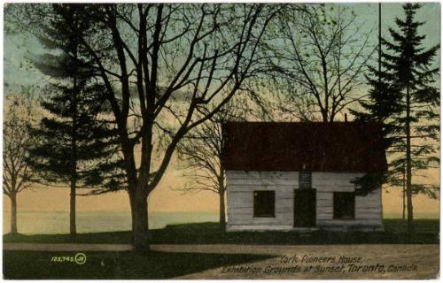 York Pioneers House, Exhibition Grounds at Sunset, Toronto, Ontario