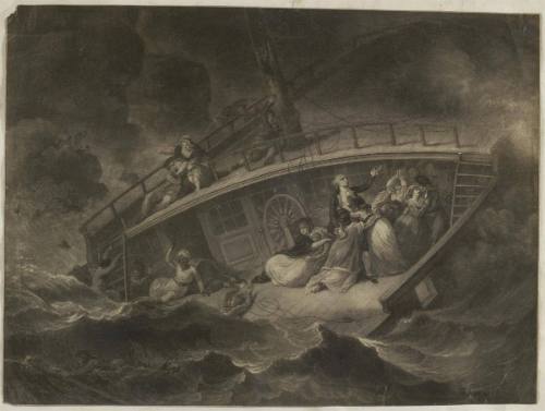Scene With Sinking Ship
