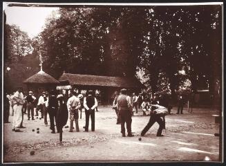 Chambery - Boules players