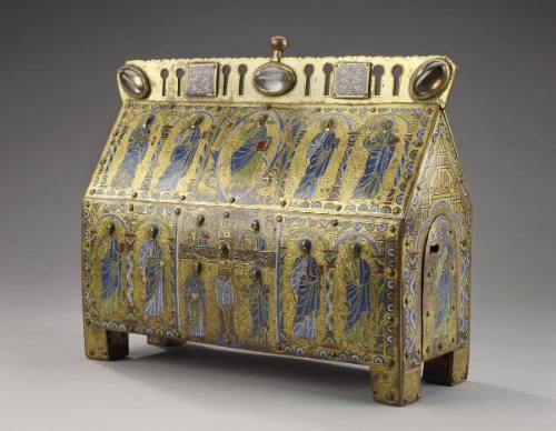 The Malmesbury Châsse: The Crucifixion, and Christ in Majesty