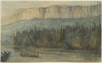 Indians in a Canoe, Nipigon River