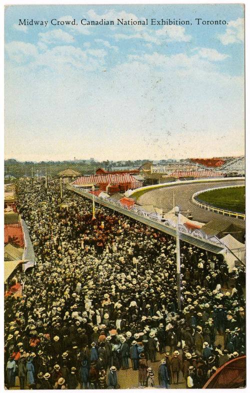 Midway Crowd, Canadian National Exhibition, Toronto