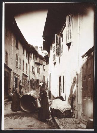 Chambery - a street at Montmelion