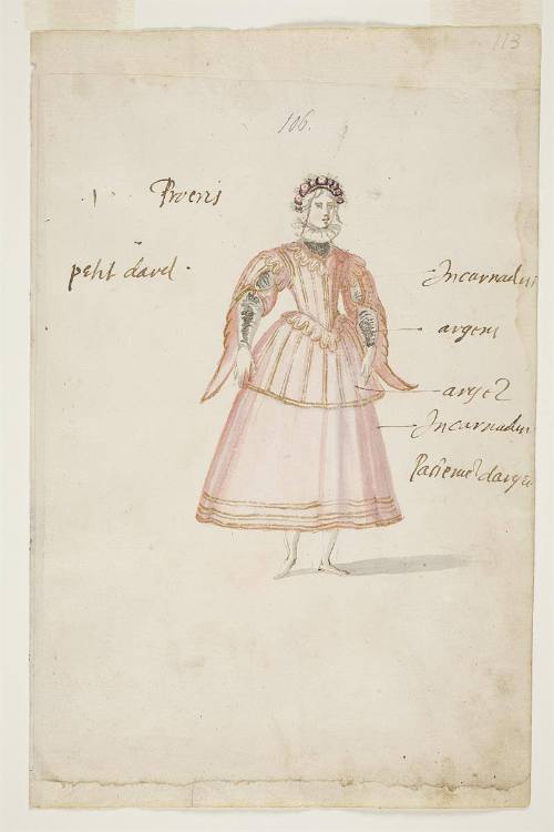 Procris  from the Ballet des Nymphes bocageres de la foret sacree