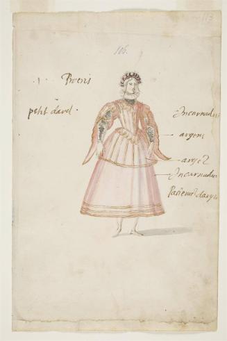 Procris  from the Ballet des Nymphes bocageres de la foret sacree