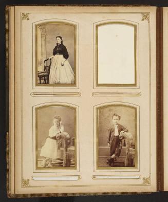 Page 6 of the Peterkin Family (Theresa Bywater Peterkin) Album, contains 3 photographs