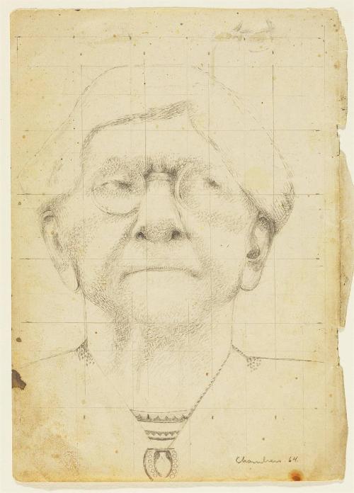Study after McGilvary County [Elderly Woman with Glasses]
