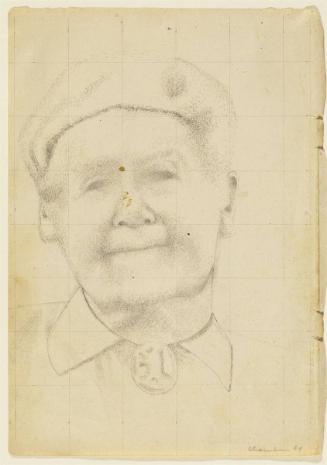 Study after McGilvary County [Elderly Woman with Brooch]
