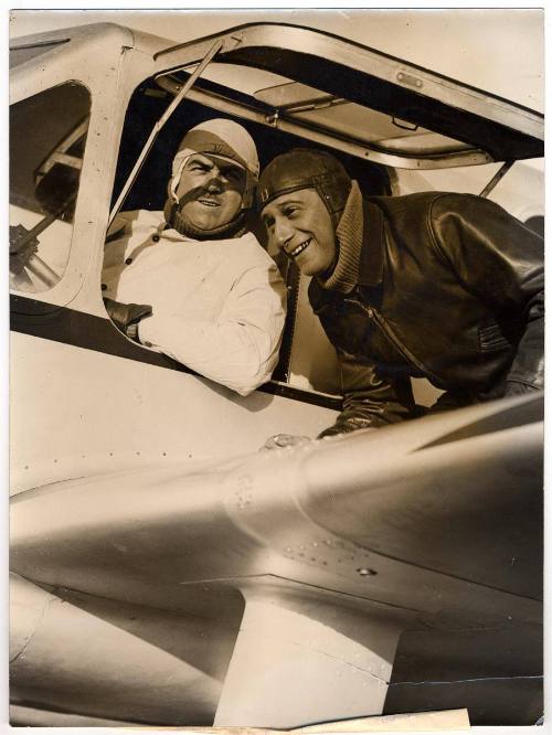 Preparations for New Paris - Tokyo Record Flight.