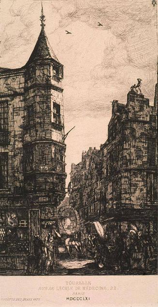 Tourelle, Rue de l'Ecole de Médecine, 22