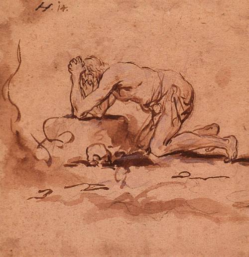 A Hermit in Prayer