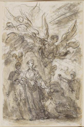 Charlemagne Leads Angelica away from Roland