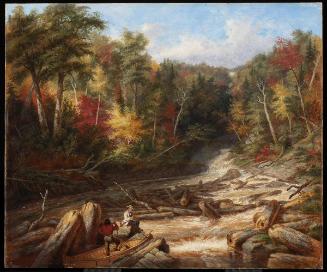 First Falls of the Little Shawinigan River near the Great Falls