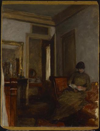 Bessie in Our Rooms, Paris 1885