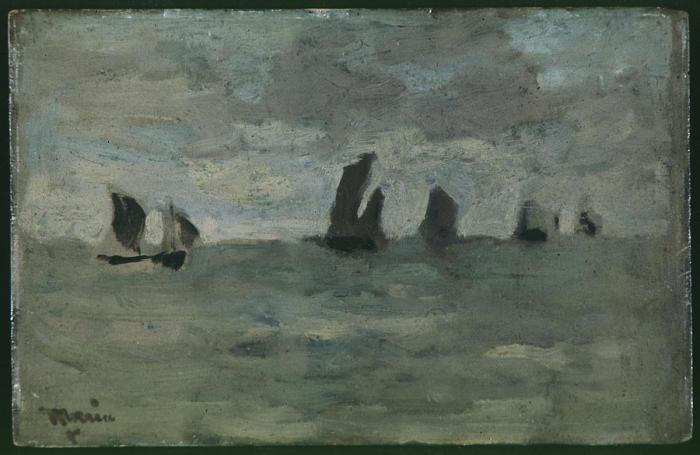 Sailing Boats at Sea