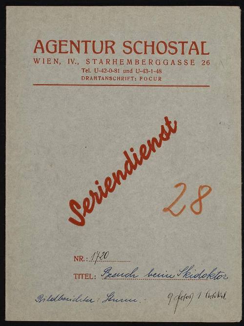 Skiing resort series.