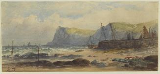 Unidentified Pier at Low Tide