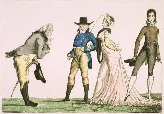 Le Suprême Bon Ton, No. 8 from Caricatures Parisiennes