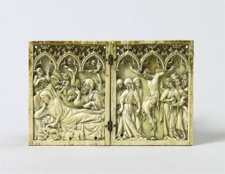 Diptych: The Nativity, and The Crucifixion