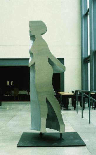 Expo Walking Woman, Corner Figure