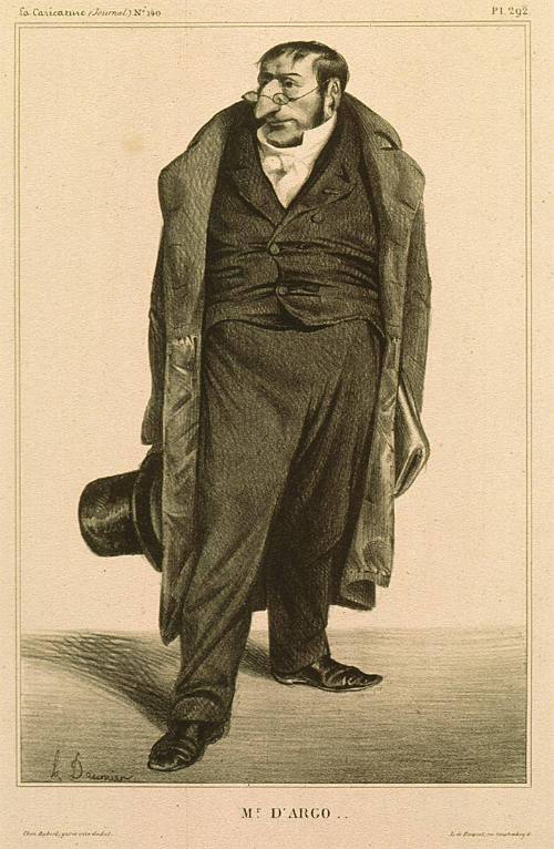 Mr. D'Argo (Comte D’Argout), Plate 292 from La Caricature, No. 140, July 11, 1833