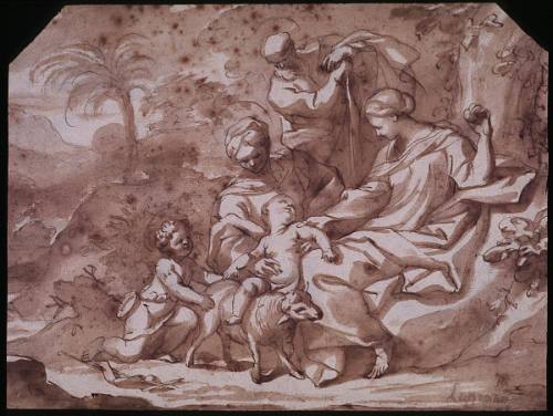 The Holy Family with St. Elizabeth and St. John the Baptist