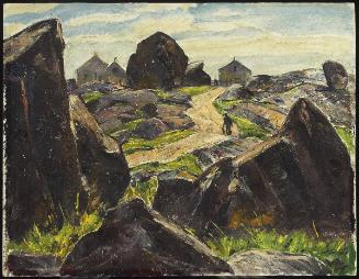 Gate at Peggy's Cove, N.S.