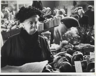 St. Lawrence Market, Toronto (elderly woman)