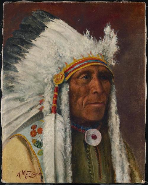 Chief Red Dog, Cree Indian