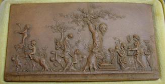 Terracotta Plaquette with a Celebration of Spring