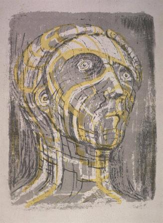 Head of Prometheus from Promethee Lithographs