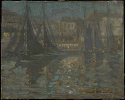 Evening, Dieppe Harbour