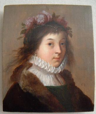 Portrait of a Young Girl as Flora