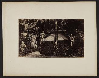 Indian Cemetery near Skuzzy River, 5 miles below North Bend, B.C. [recto]